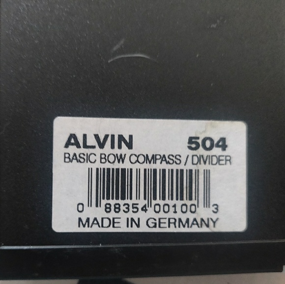 ALVIN 504 BASIC BOW COMPASS/DIVIDER - Picture 3 of 3